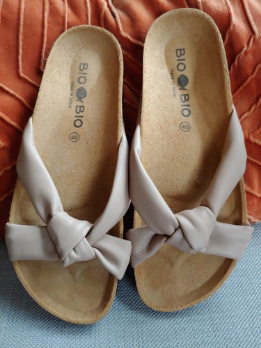 Beach slip sandals nude - sandals,