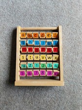 Traditional Wooden Alphabet