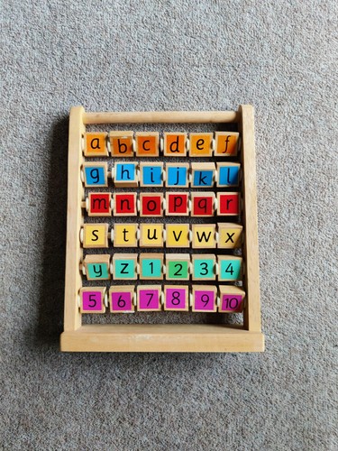 Traditional wooden alphabet - traditional,