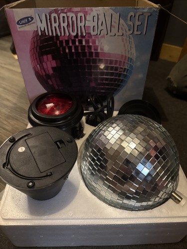 Vtg mirror disco - disco, lite
