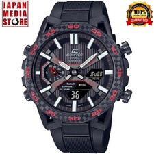 Casio Edifice Sospensione ECB-2000YPB-1AJF Black Bluetooth Solar Men Watch NEW