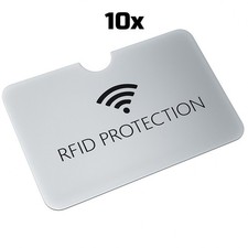 RFID Sleeve Debit Credit Card Protector Contactless Blocking Wallet Card Holder
