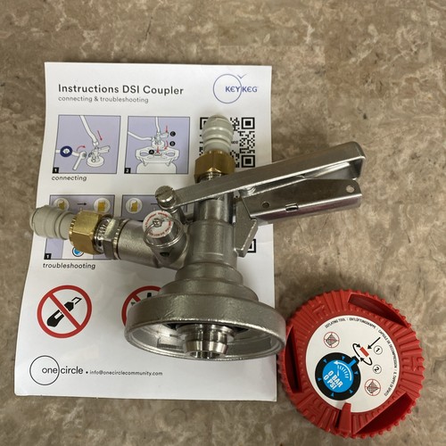Keykeg coupler with - coupler, guest