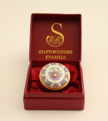 Staffordshire enamels trinket - staffordshire,