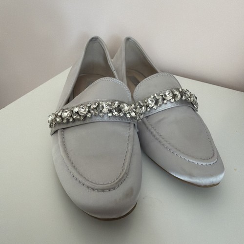 Silver loafers with - loafers,