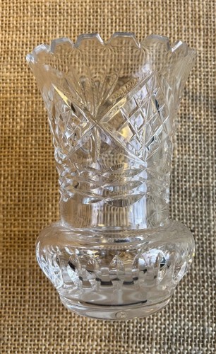 Good cut crystal - cut, vase