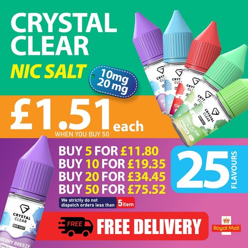 Crystal clear nic salt - crystal,
