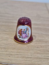 Vintage Porcelain Limoges Thimble