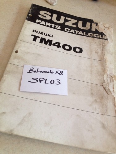 Suzuki parts list catalogue - suzuki,