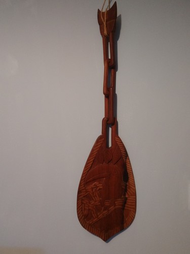Wood carving toucan - a,