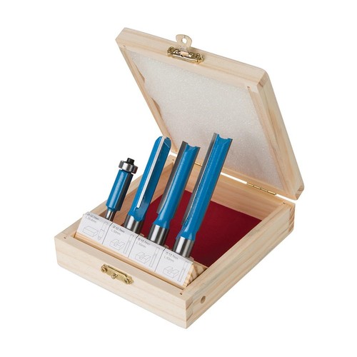Kitchen router bit set 4pce - router,