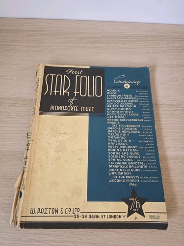 Vintage first star folio - folio, of