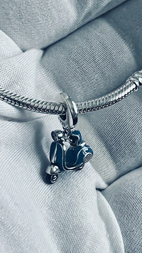 925 sterling silver blue vespa - 925,