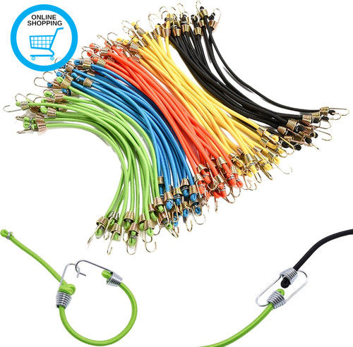 Small bungee cords with hooks - bungee,