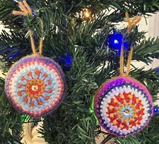 NEW 2 Large hand crochet