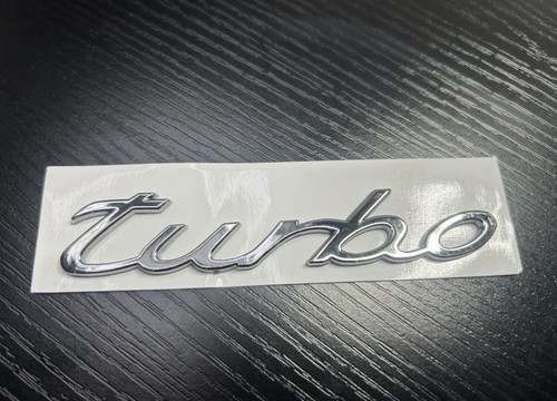 Genuine porsche turbo badge - genuine,