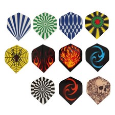 77Pcs Dart Flights PET
