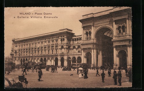 Milano piazza duomo e - milano,,