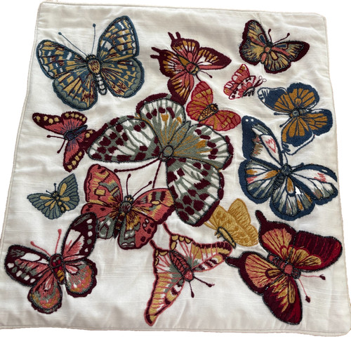 Pottery barn beaded butterfly - pottery,