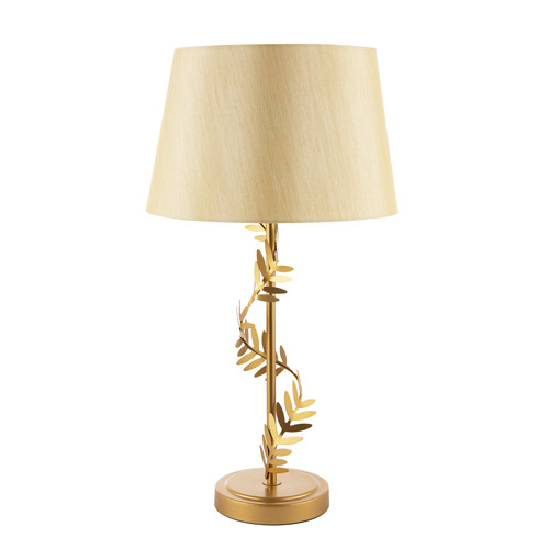 Modern satin gold - modern, lamp