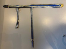 Raf officers gilt sword belt - raf,