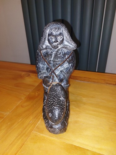Traditional inuit soapstone - traditional,
