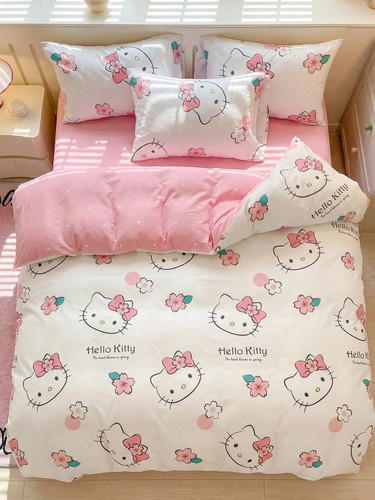 Hello kitty duvet cover set - duvet,