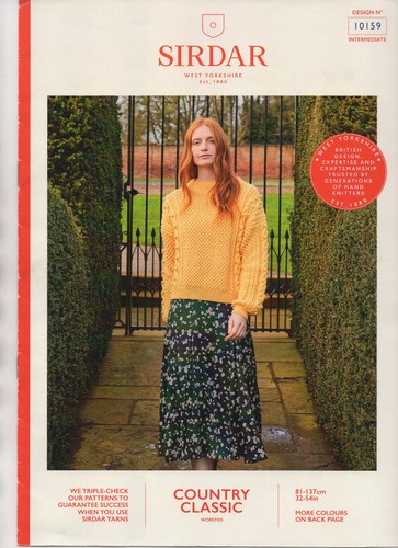 Sirdar knitting pattern 10159 - sirdar,