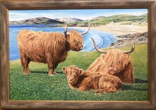 Keith Brockie (b.1955),Oil on