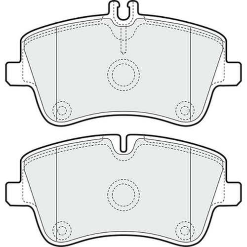 Brake pads set - brake,