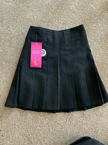 Girls pleated school skirt - pleated, age