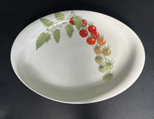 JERSEY POTTERY MEDITERRANEAN  TOMATO PLATTER   DESIGNED BY ANN SWAN