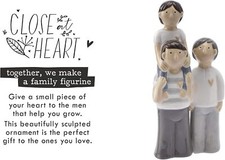 Male Family Figurine  Son Dad