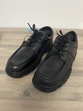 Pod Retro  Vintage Leather Black Shoes Size 6 , Euro 39 Unisex New With Tag
