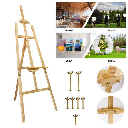75m wooden sketch easel - 1.75m,
