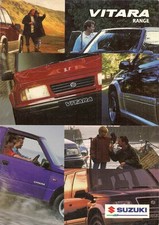 Suzuki Vitara 1997-1998 UK Market Brochure 2.0 V6 TD 1.6 Sport Estate Soft Top