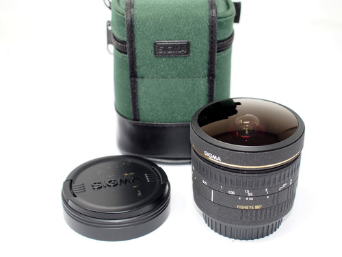 Sigma 8mm fisheye lens - sigma,
