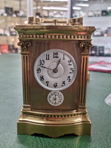 Carriage clock striking - carriage,