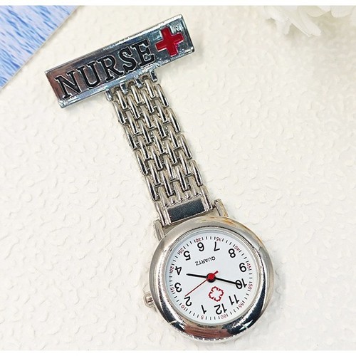 Nurse fob watch pin brooch - nurse,