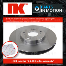 2x Brake Discs Pair Vented