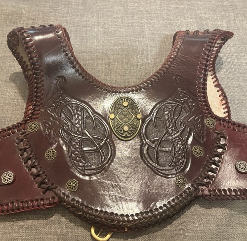 Handcrafted leather armour - handcrafted,