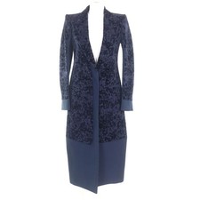 CELINE Womens Crombie Coat 34