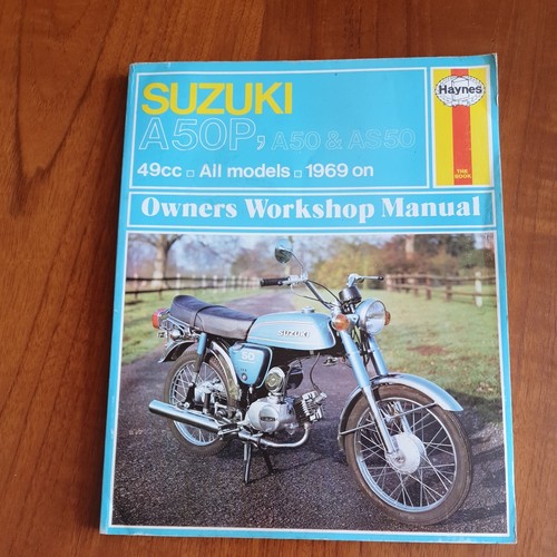 Suzuki ap50 haynes manual - ap50,