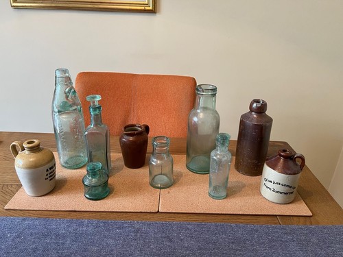 Joblot old bottles - joblot, of