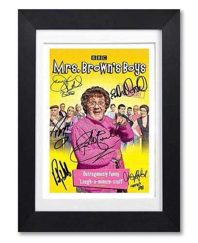 Mrs browns boys - cast, signed