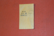 One Original New Old Stock