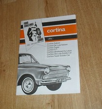 Ford Cortina Brochure