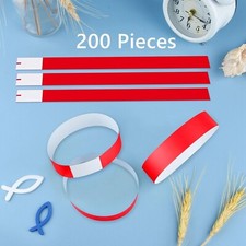 200x Event Wristbands PVC