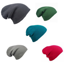 MEN'S SLOUCH BEANIE KNITTED