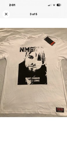 Nme kurt cobain shirt - nme, white
